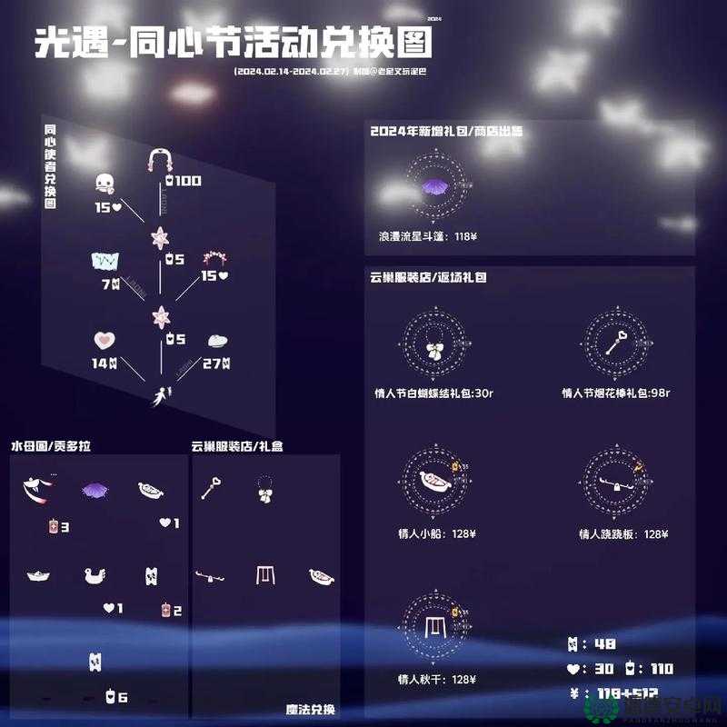 国庆节光遇活动兑换图曝光，哪些珍稀物品值得兑换？