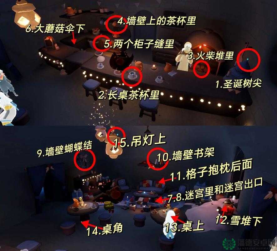 光遇2022年8月29日季节蜡烛究竟藏在暮土哪些神秘角落？