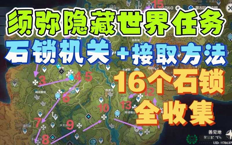 原神石锁机关秘话，如何解锁秘境，开启这段奇妙之旅？