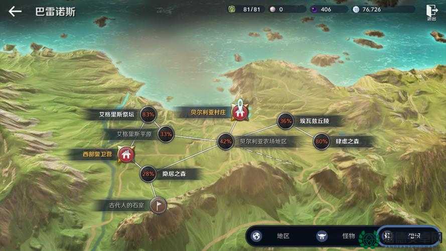 黑色沙漠手游中，哪些地点最适合侦查且其知识位置你知道吗？