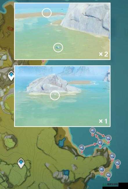 原神玩家必看，璃月星螺采集路线揭秘，璀璨宝藏等你来探索？