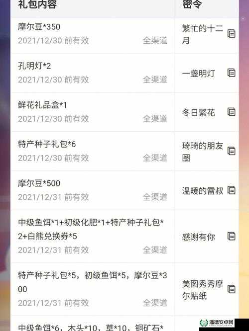 摩尔庄园手游2022年4月20日神奇密码兑换，背后隐藏着什么惊喜？