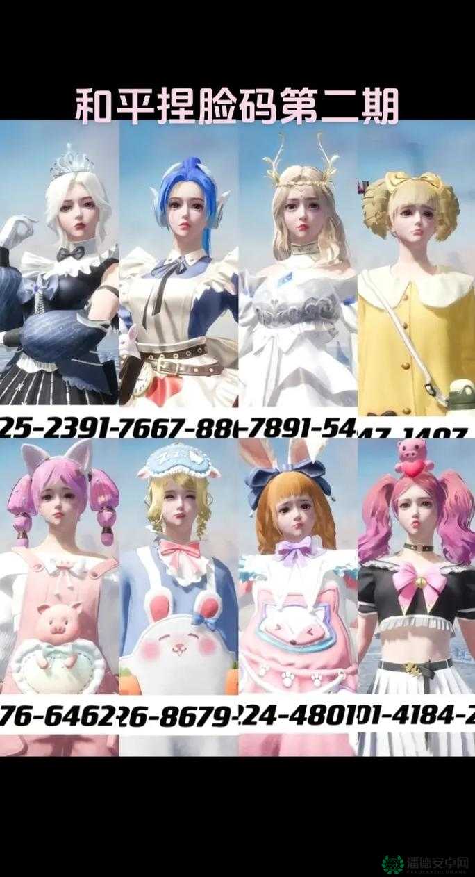 和平精英捏脸代码大揭秘，如何巧妙管理资源，打造男女仙女帅气脸庞？